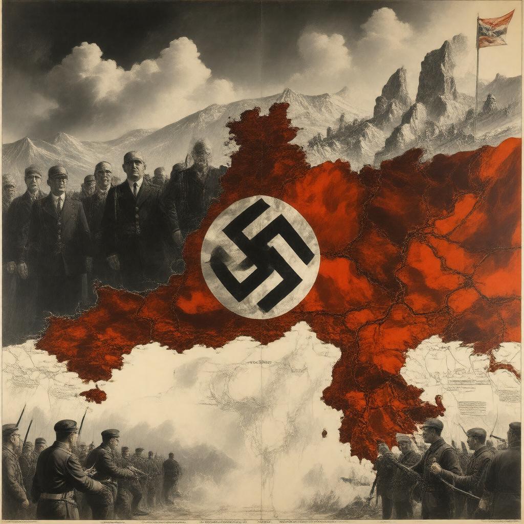 AI-created image of Anschluss (1938)