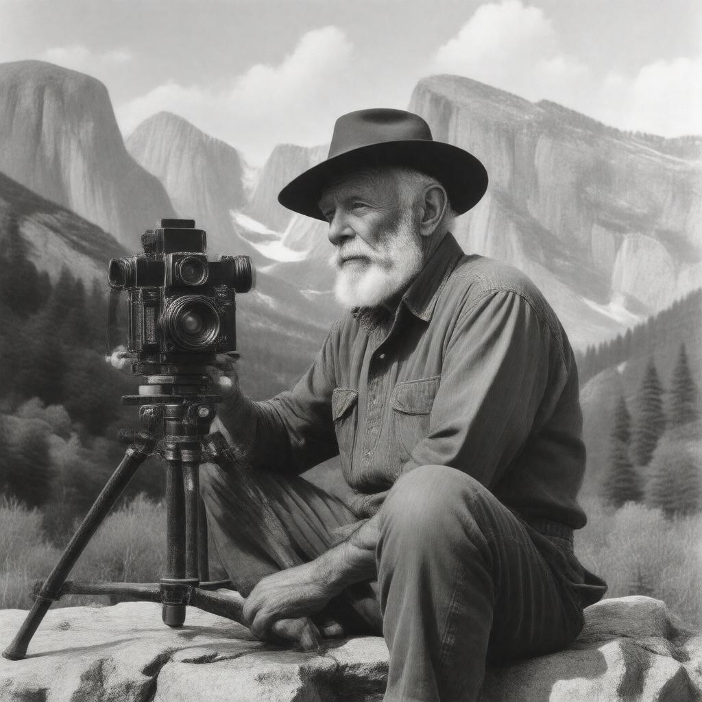 AI-created image of Ansel Adams