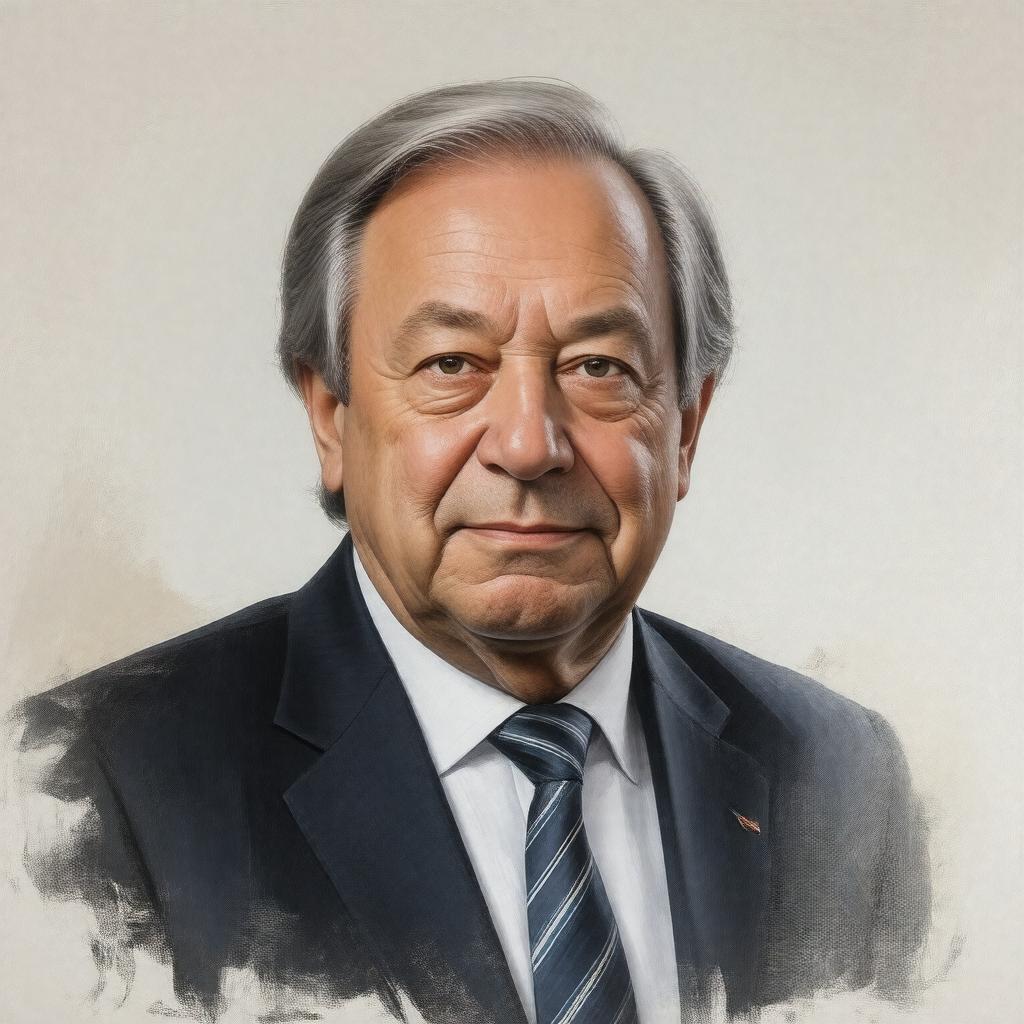 AI-created image of António Guterres