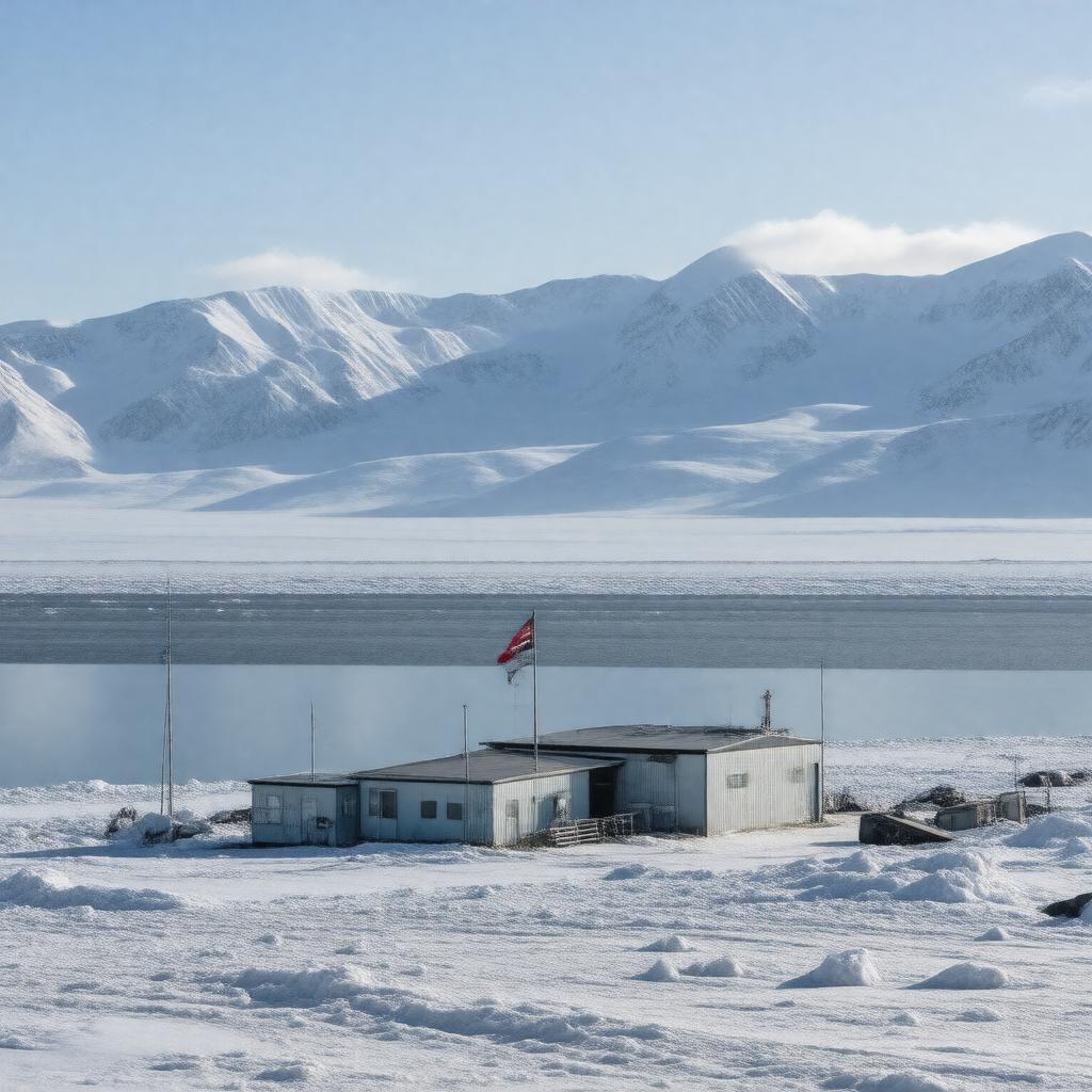 AI-created image of Antarctica (claimed)