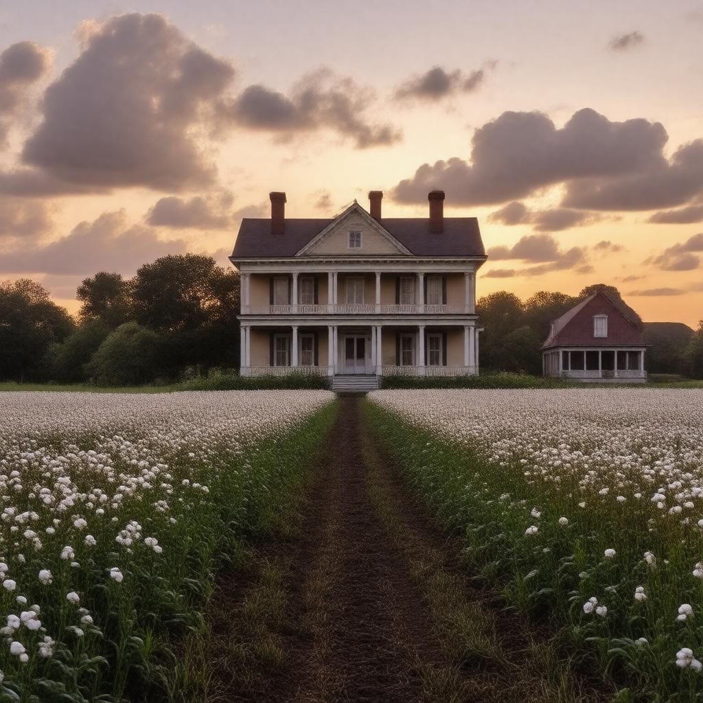 AI-created image of Antebellum South