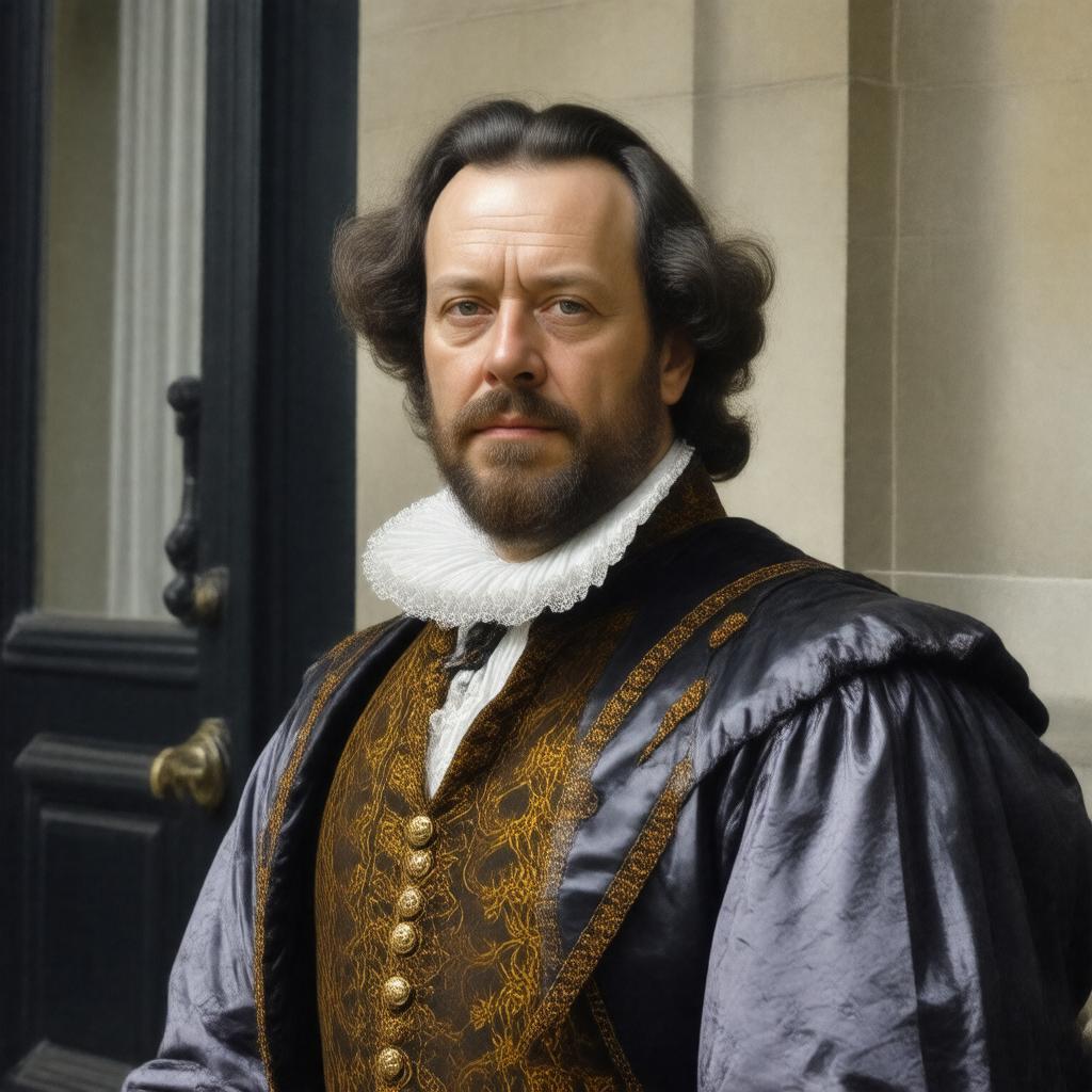 AI-created image of Anthony Bacon