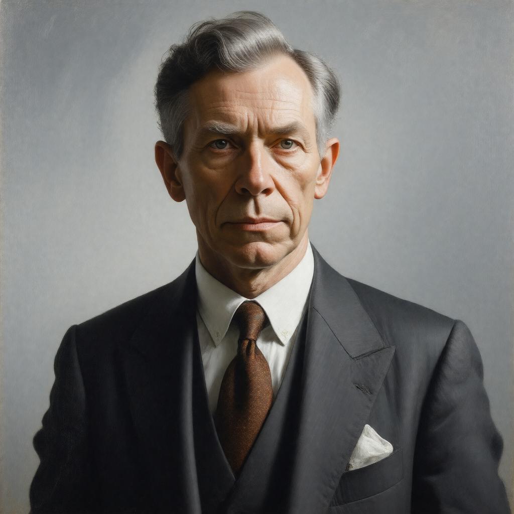 AI-created image of Anthony Blunt