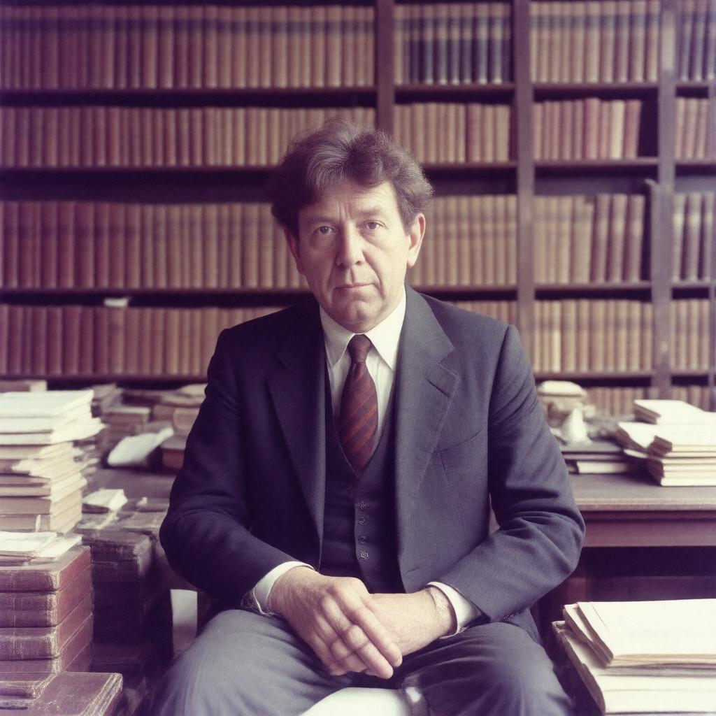 AI-created image of Anthony Burgess