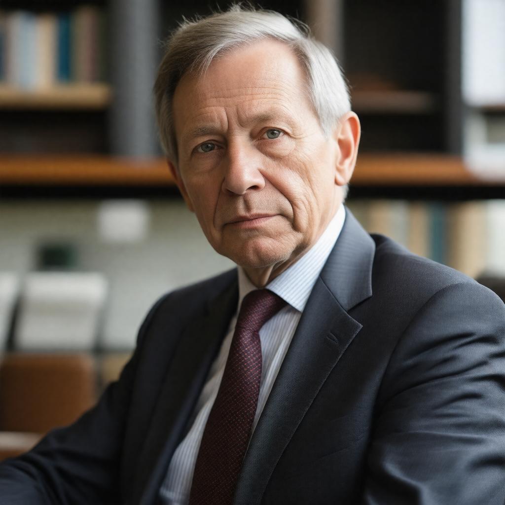AI-created image of Anthony Giddens