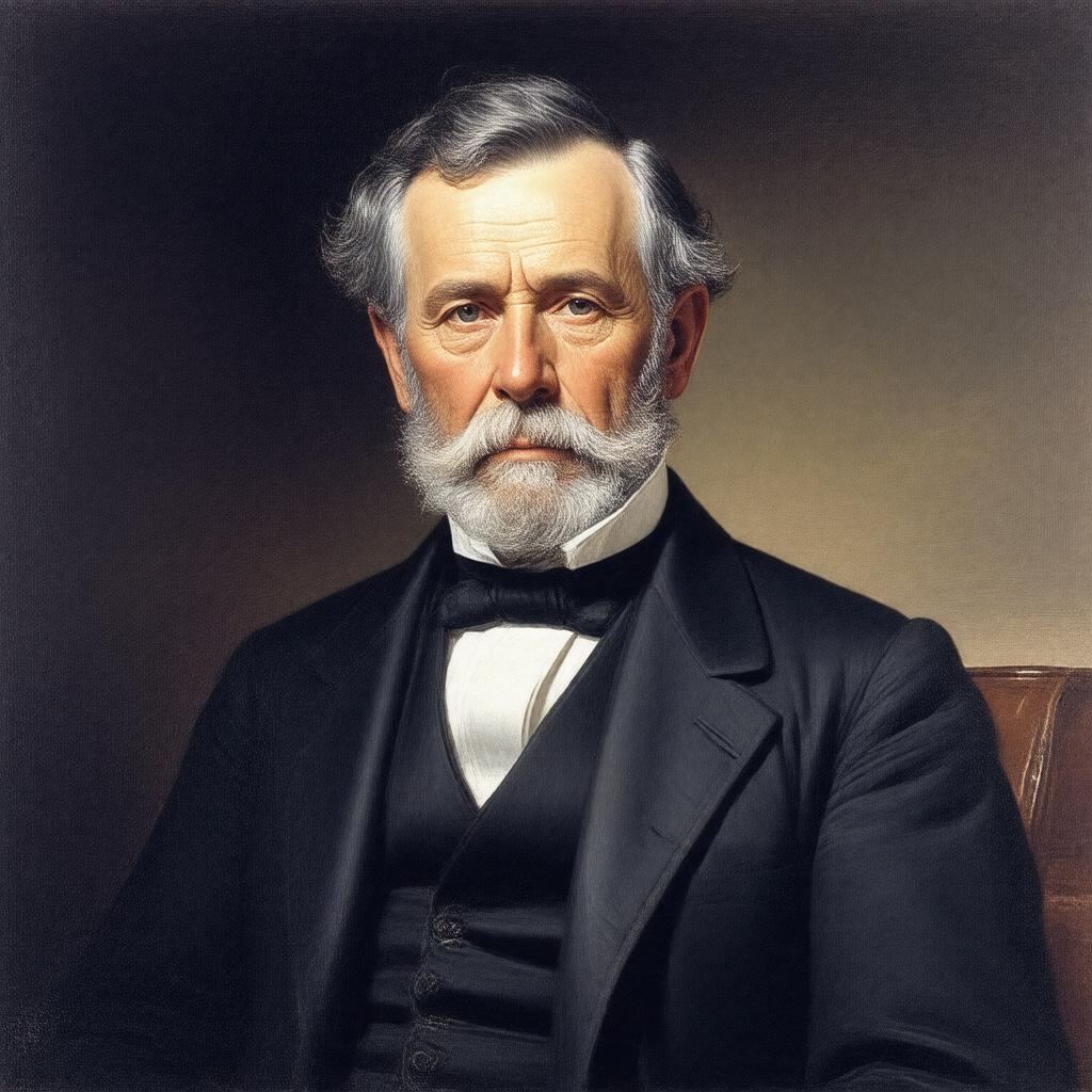 AI-created image of Anthony J. Drexel