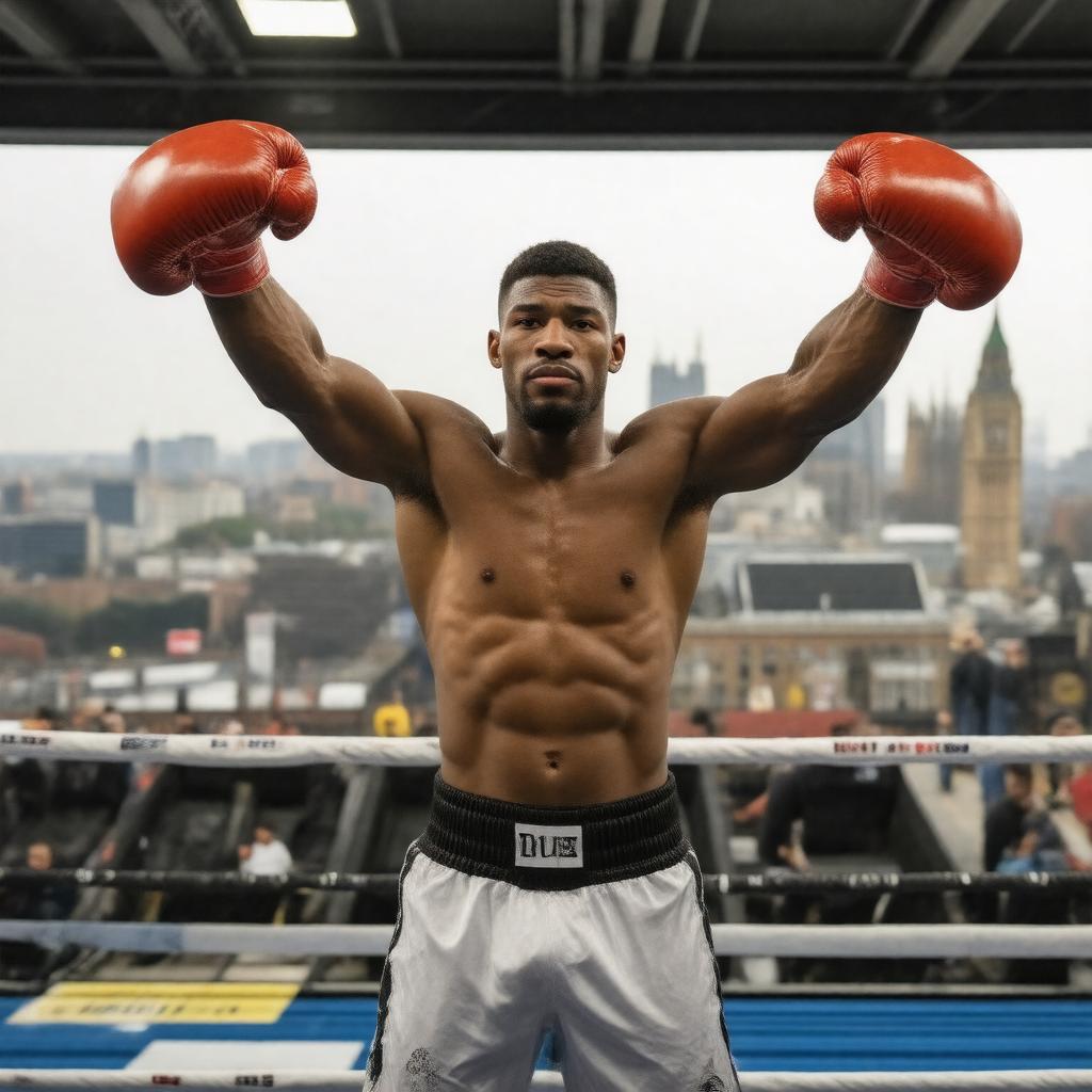 AI-created image of Anthony Joshua
