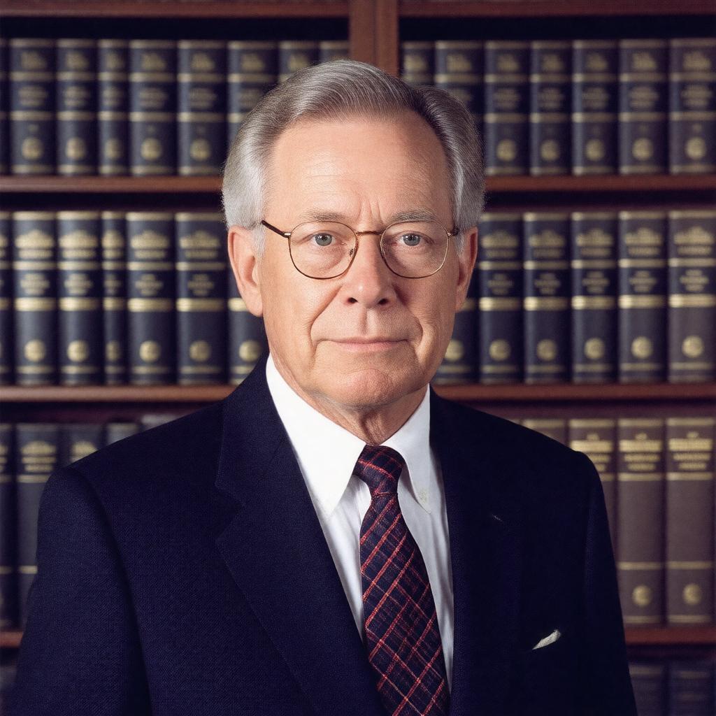 AI-created image of Anthony Kronman