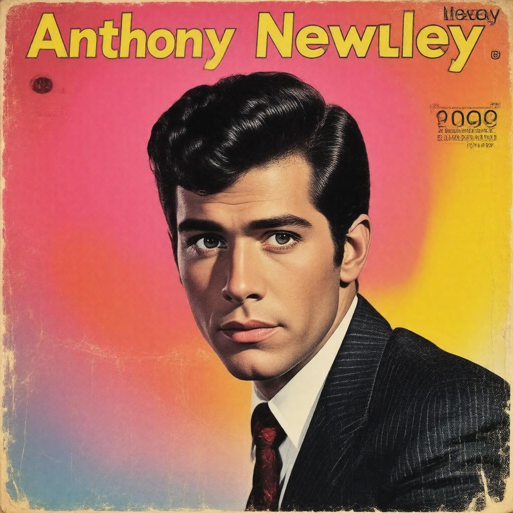 AI-created image of Anthony Newley (1960)