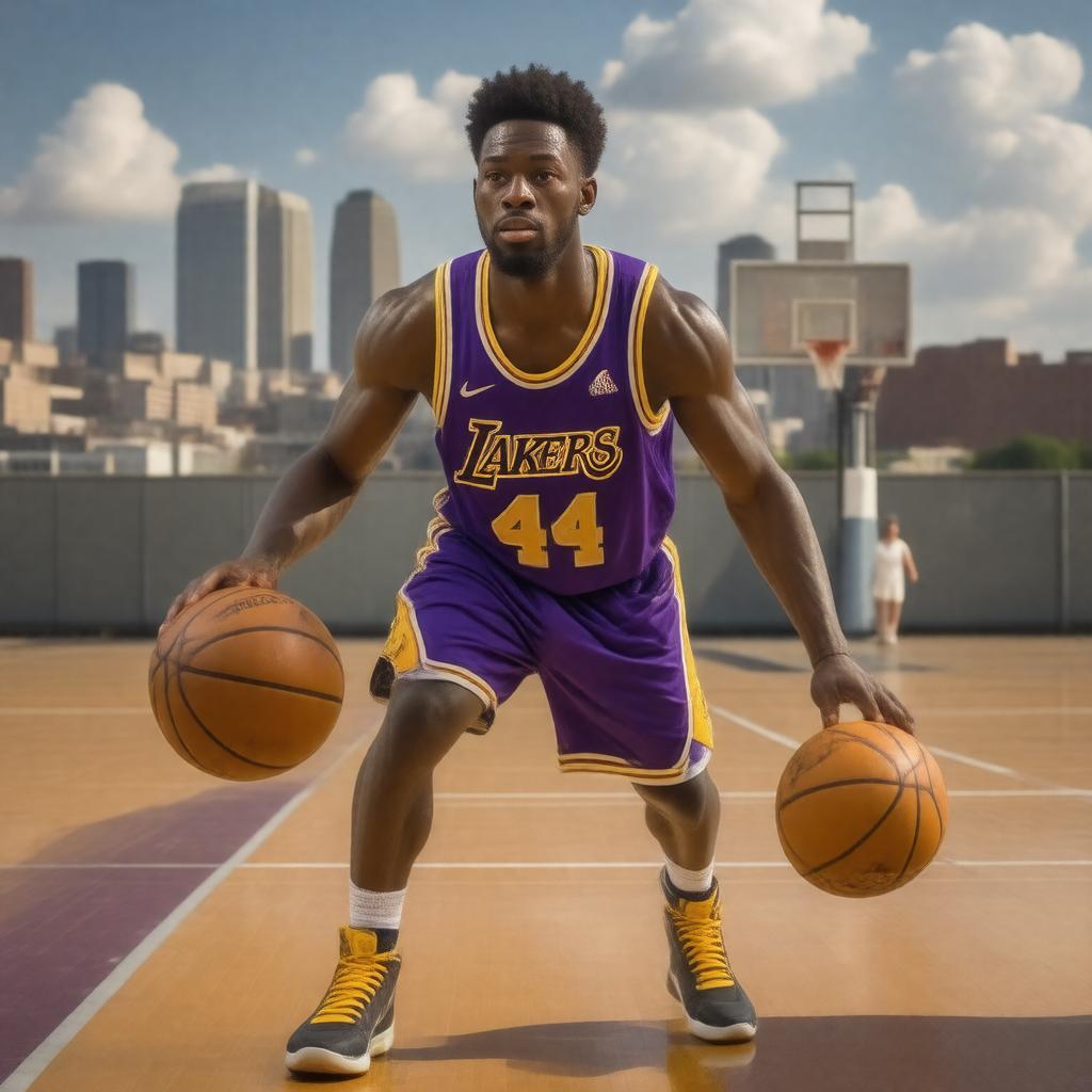 AI-created image of Anthony Peeler