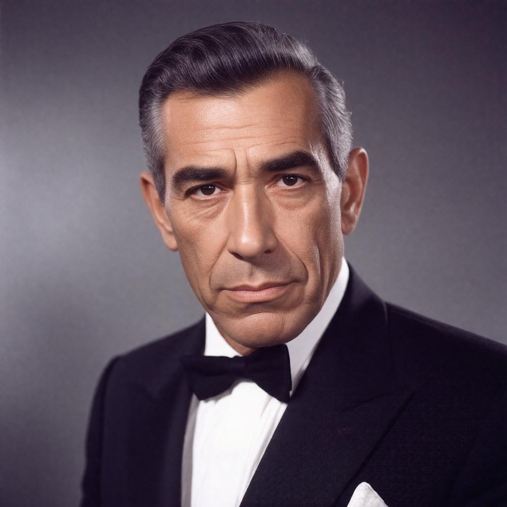 AI-created image of Anthony Quinn