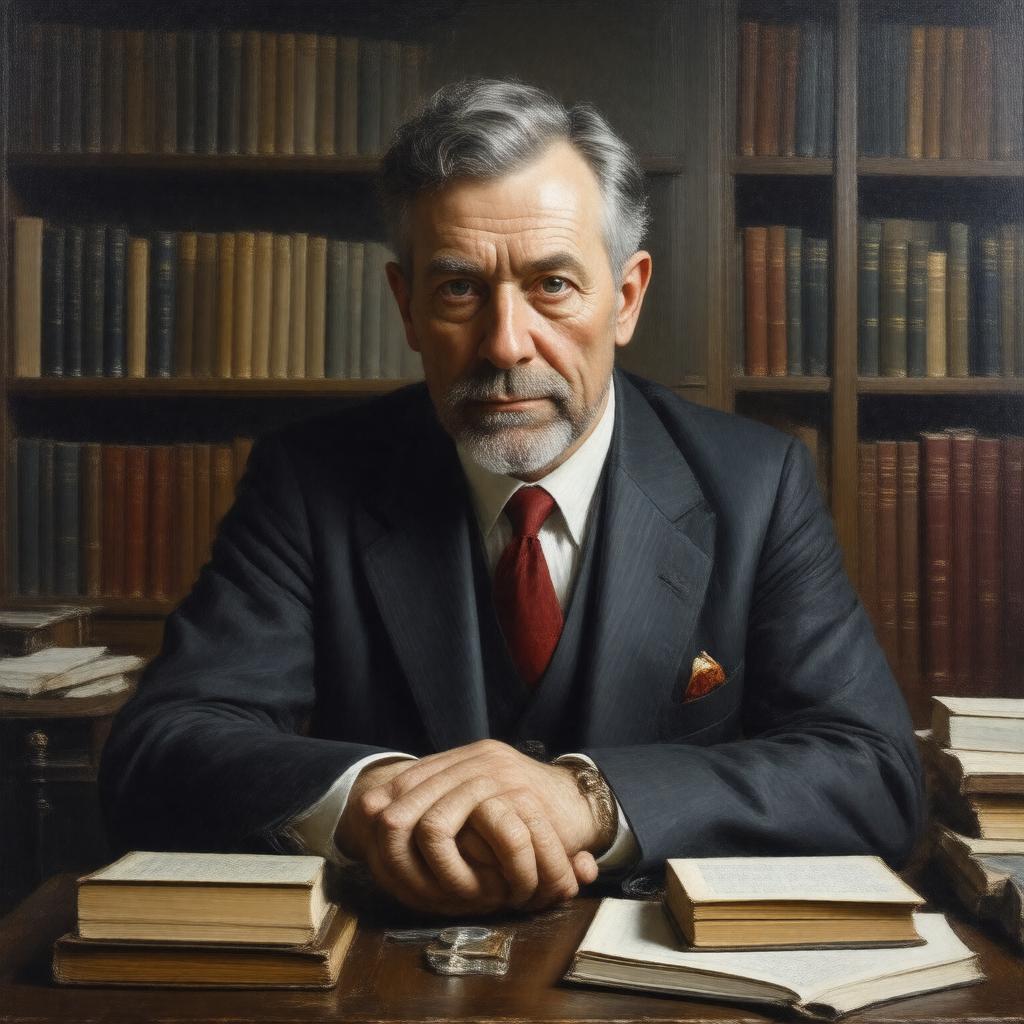 AI-created image of Anthony Ryle