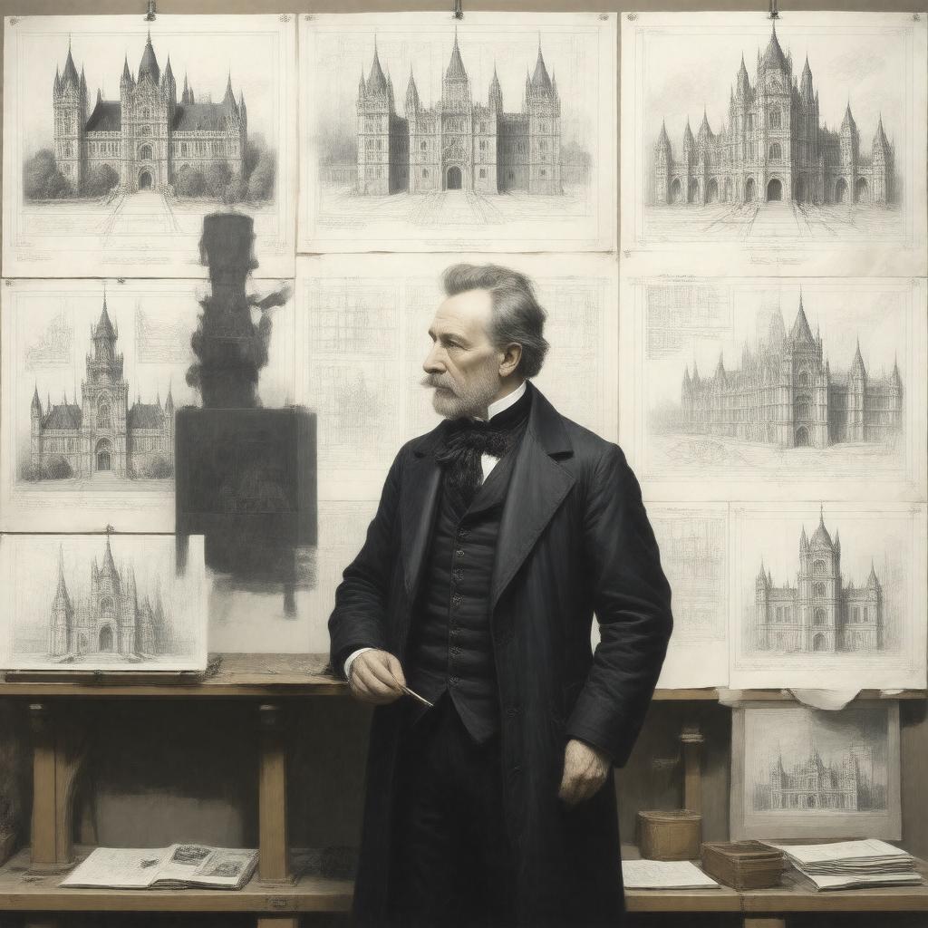 AI-created image of Anthony Salvin