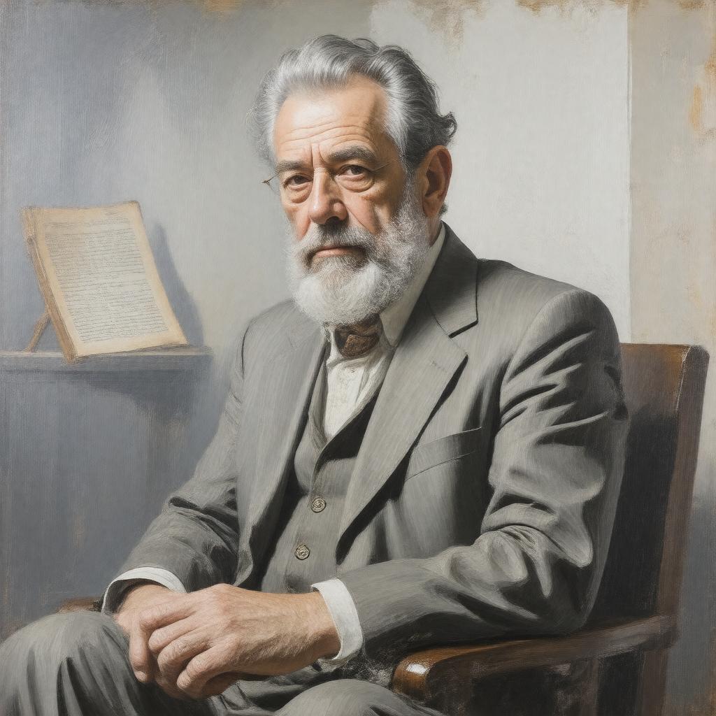 AI-created image of Anthony Sher