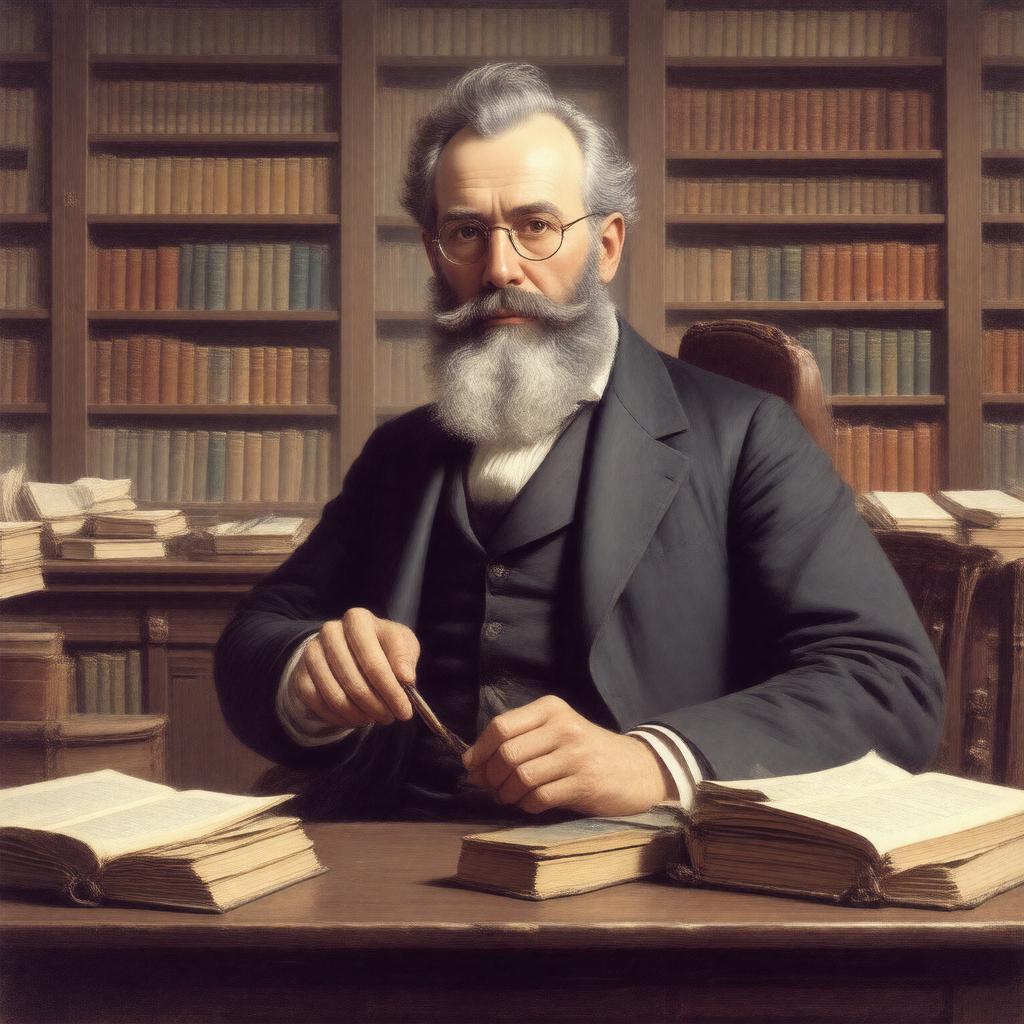 AI-created image of Anthony Trollope