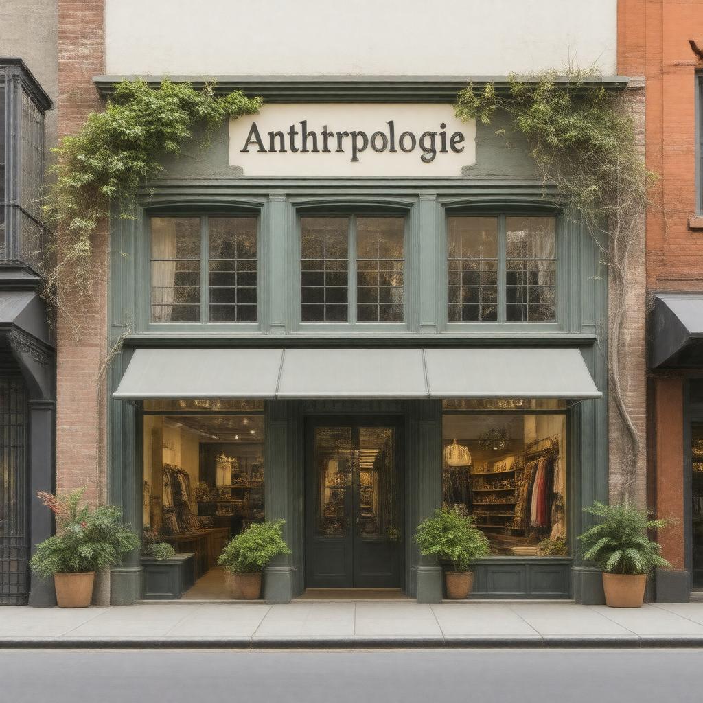 AI-created image of Anthropologie