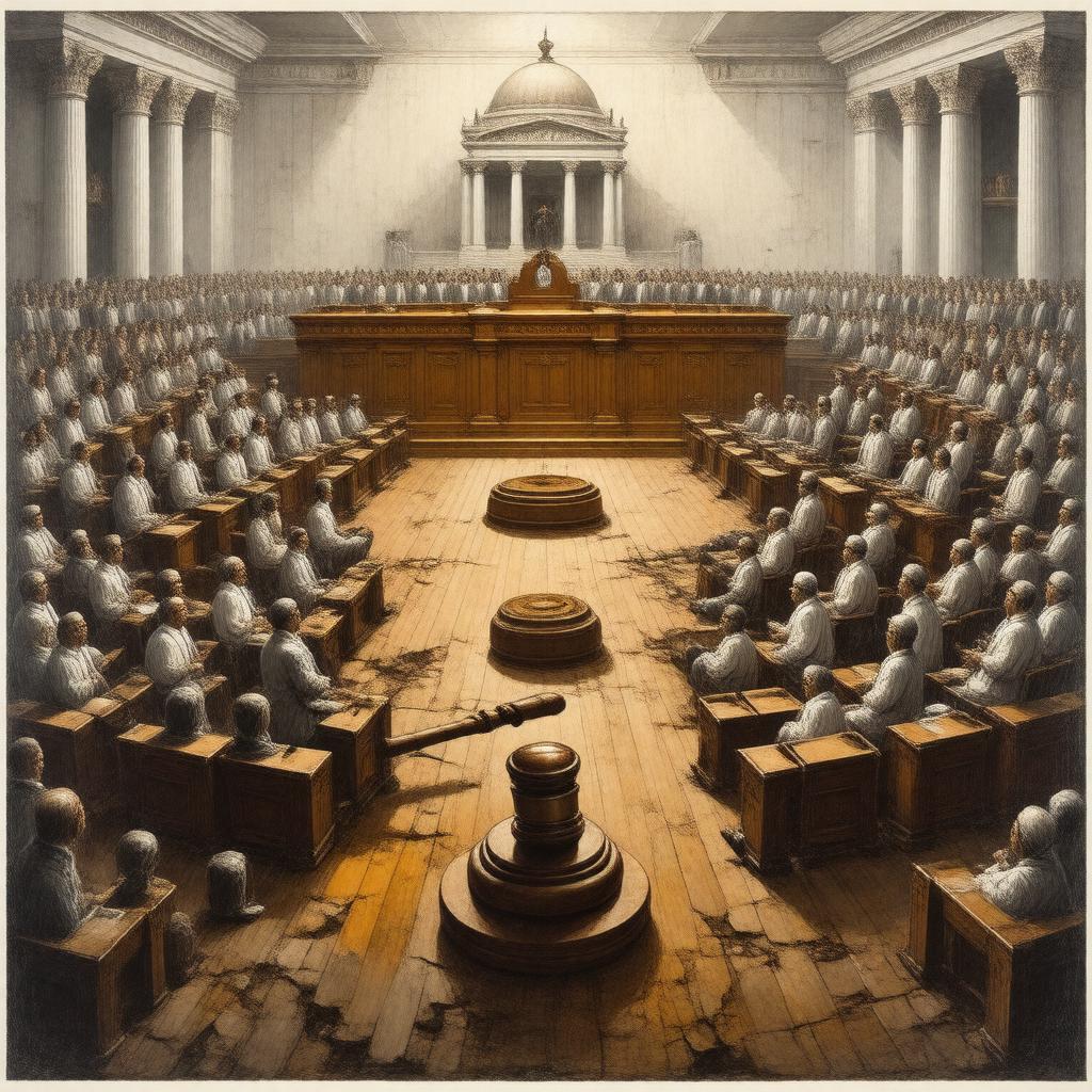 Click to view larger image AI-created image of Anti-defection law