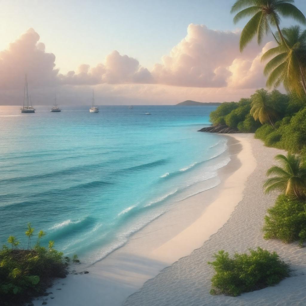 AI-created image of Antigua