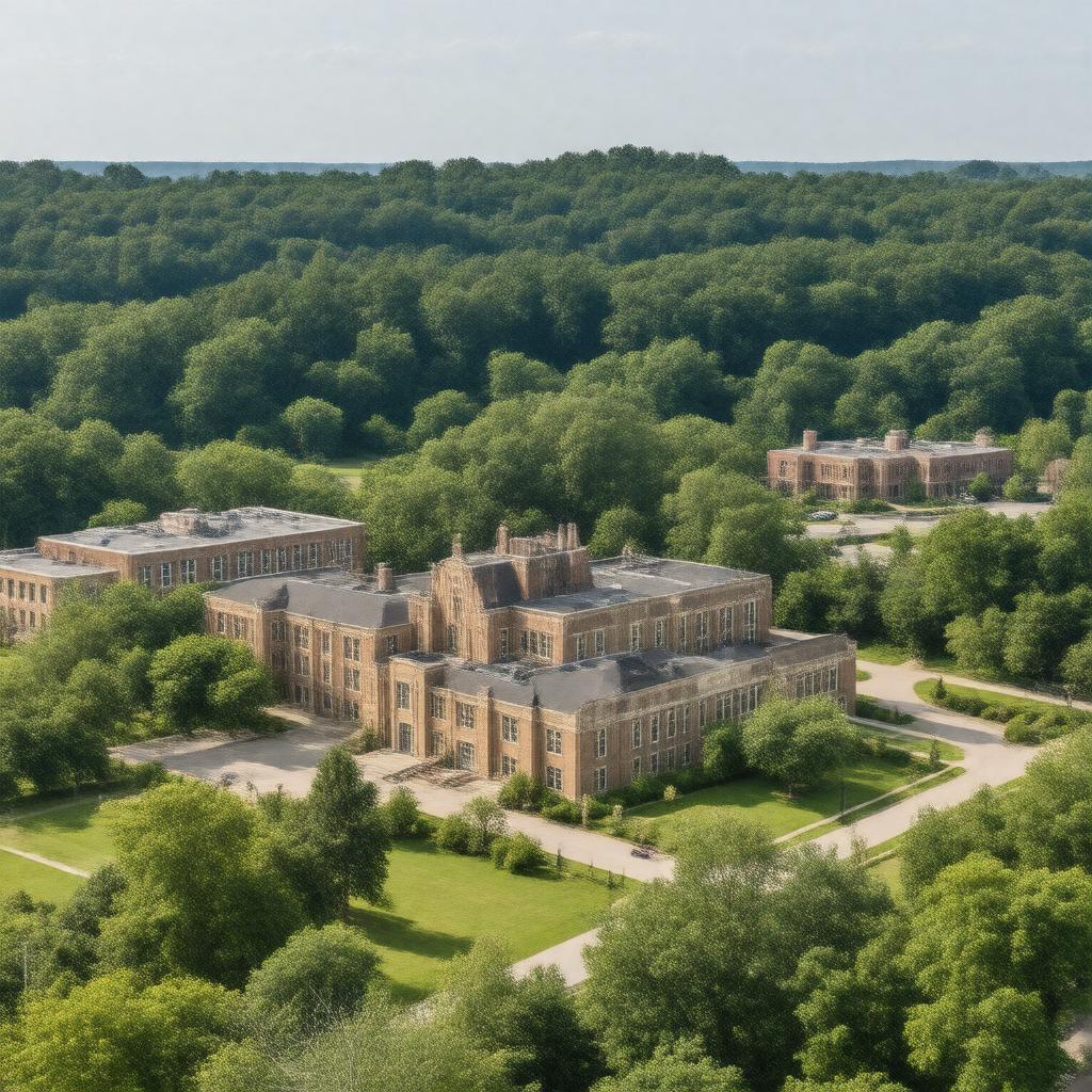 AI-created image of Antioch College