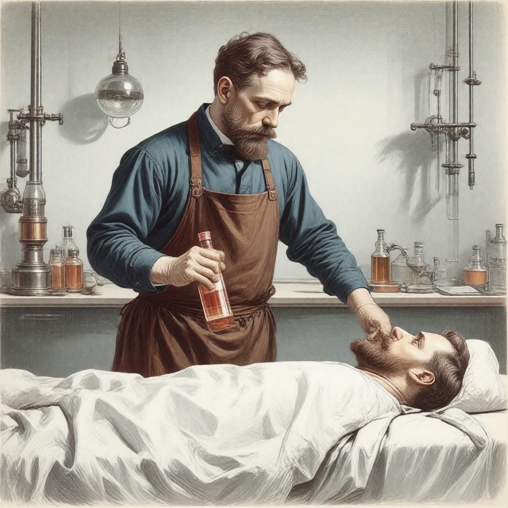 Click to view larger image AI-created image of Antiseptic Principle of the Practice of Surgery
