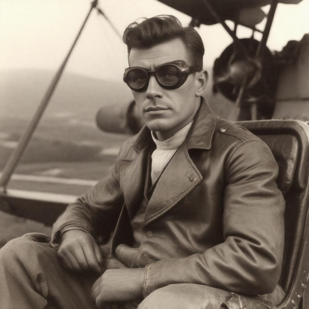 AI-created image of Antoine de Saint-Exupéry