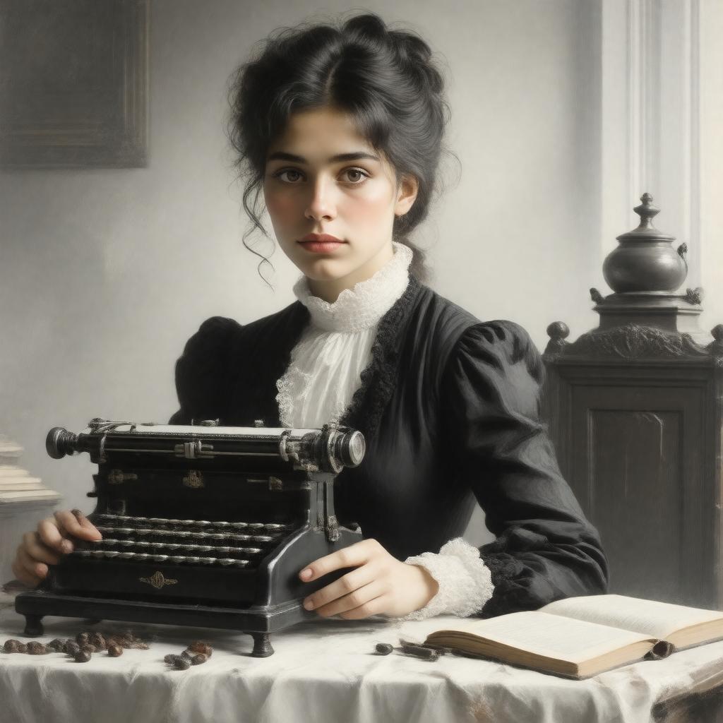 Click to view larger image AI-created image of Antoinette Rive