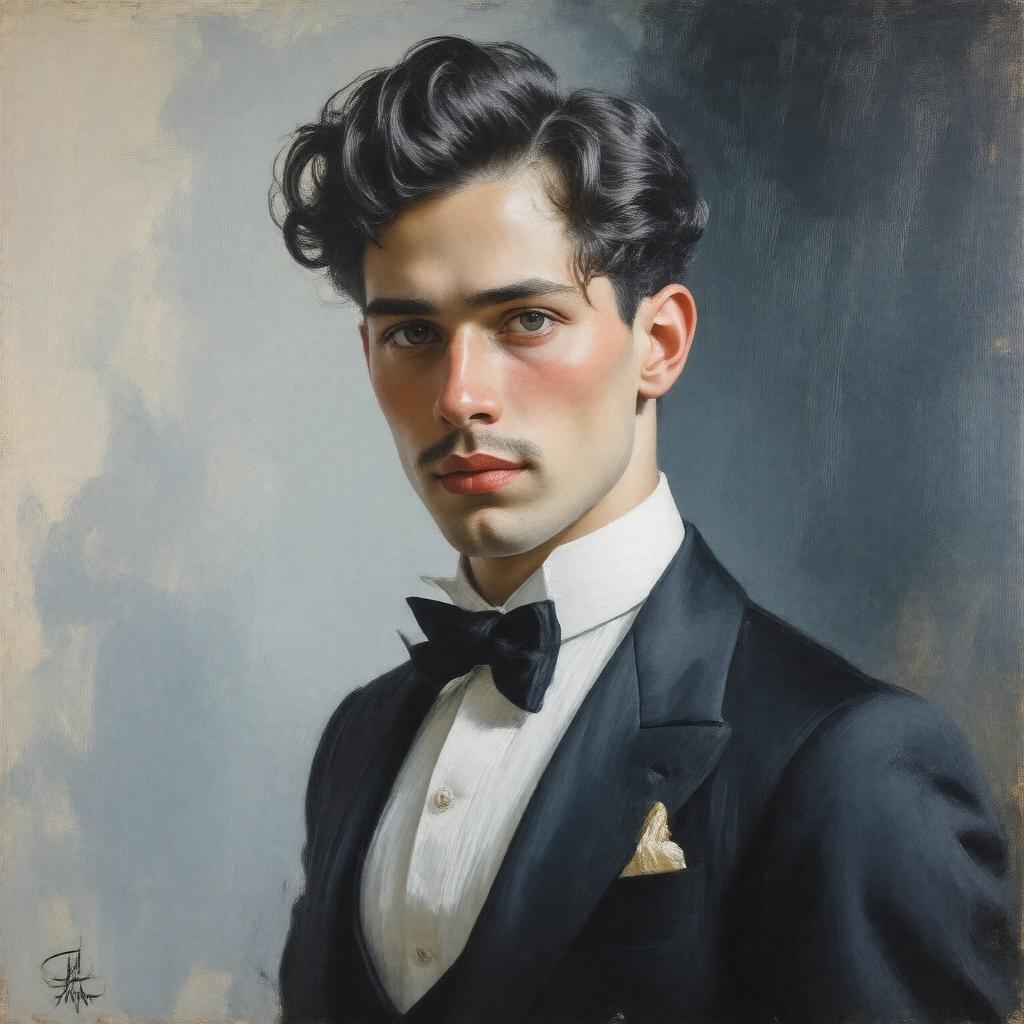 AI-created image of Anton Dolin