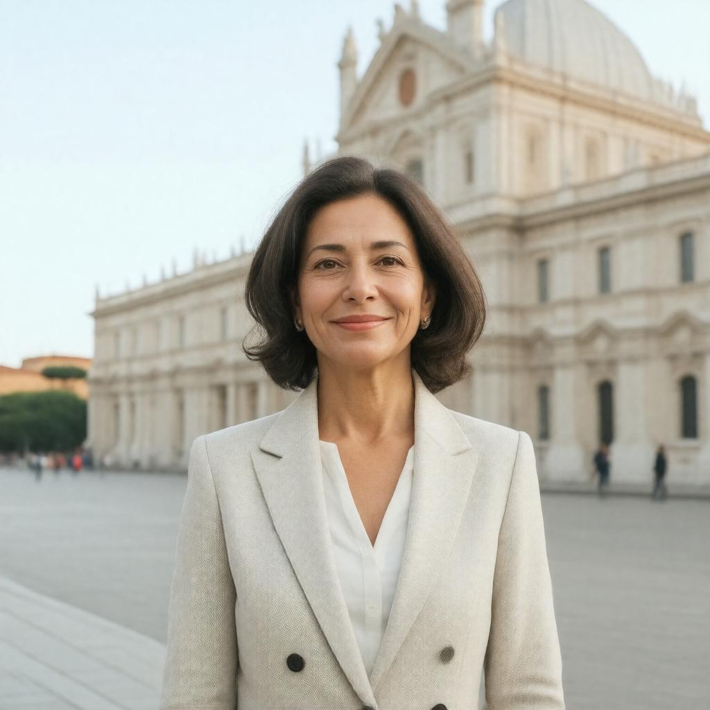 AI-created image of Antonella Polimeni