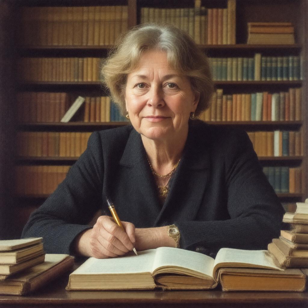 AI-created image of Antonia Susan Drabble