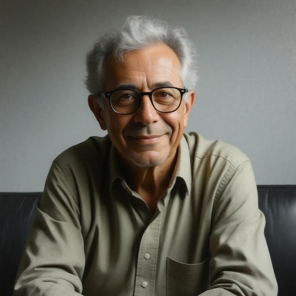 AI-created image of Antonio Damasio