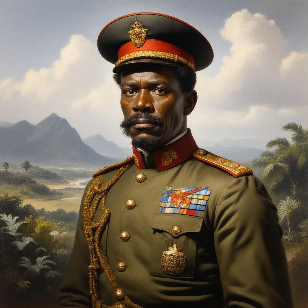 AI-created image of Antonio Maceo