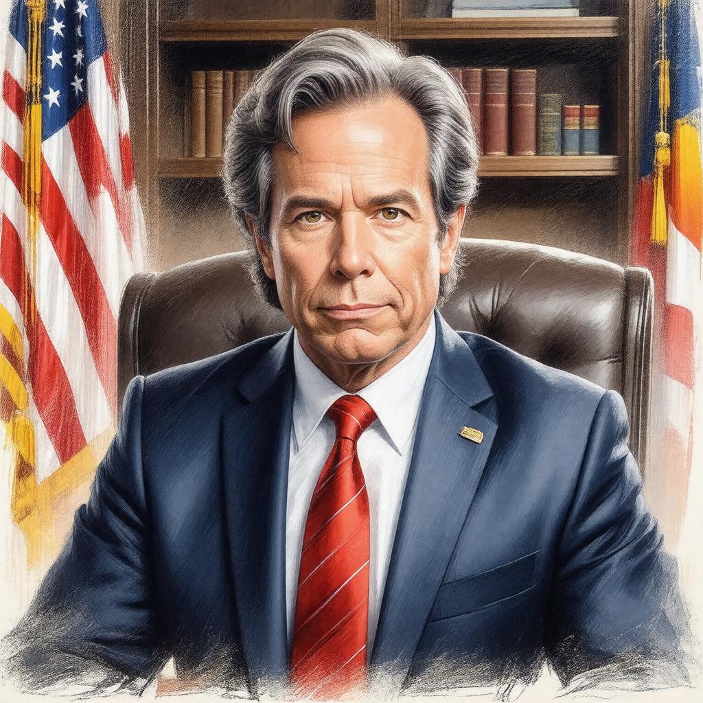 AI-created image of Antony Blinken