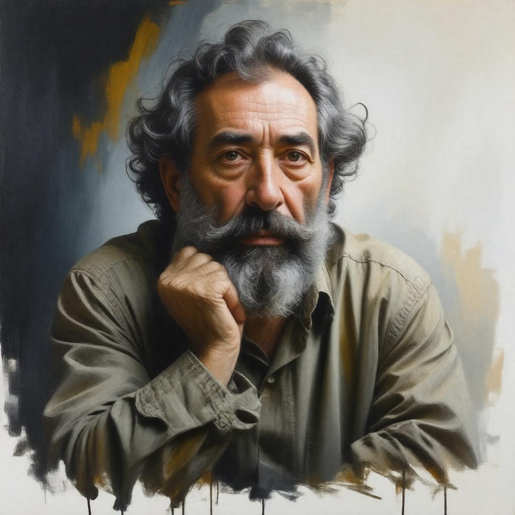 AI-created image of Antony Sher