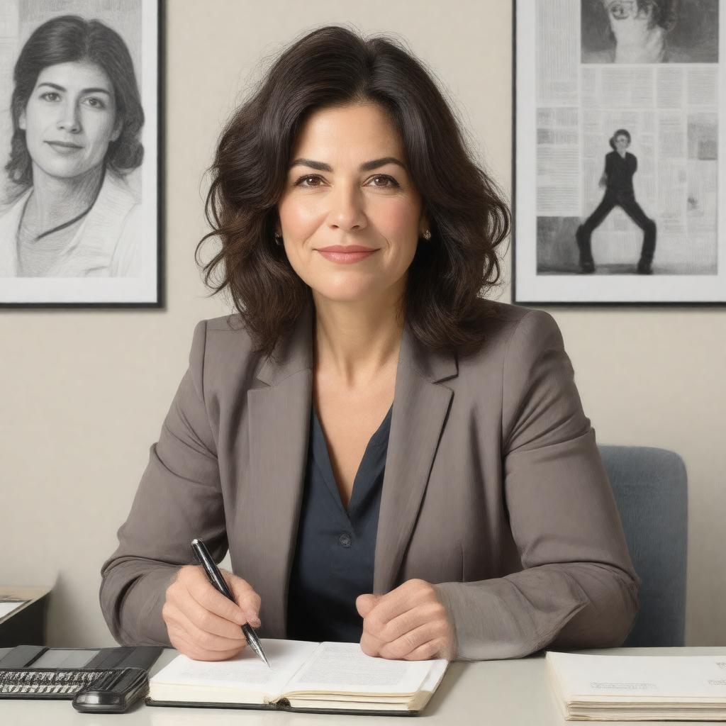 AI-created image of Anya Kamenetz