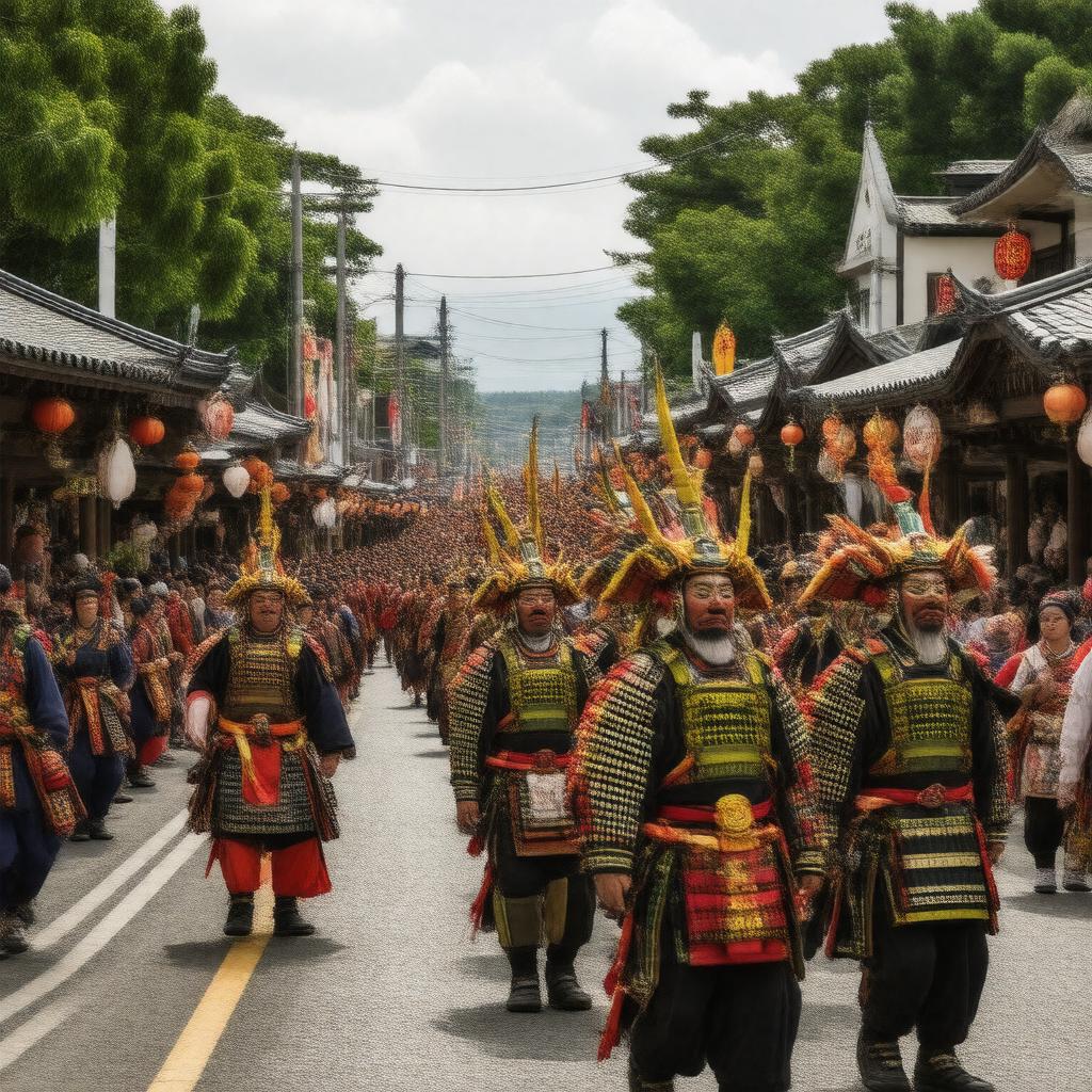 AI-created image of Aoba Festival