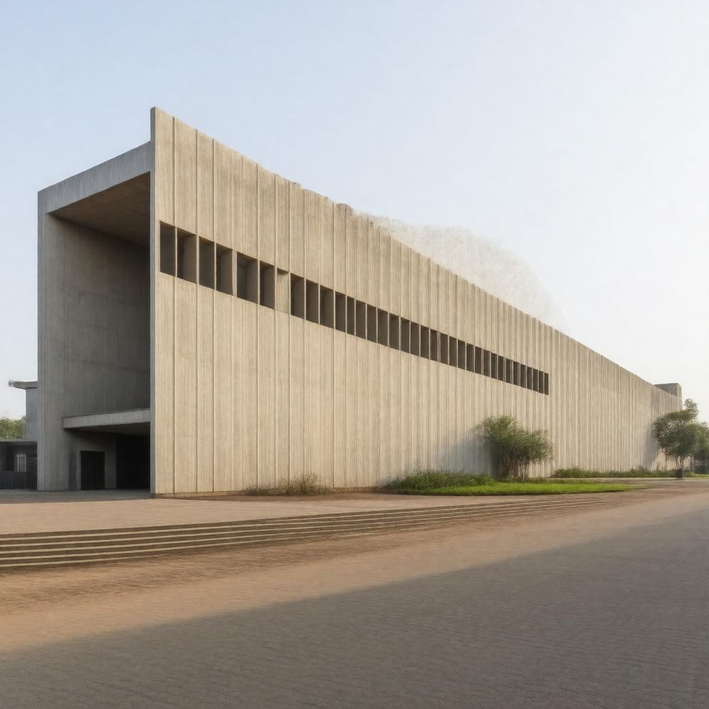 Click to view larger image AI-created image of Apartheid Museum