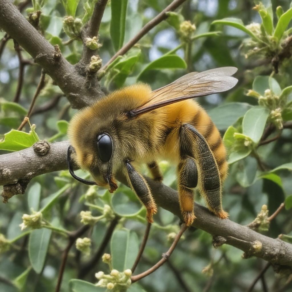 AI-created image of Apis dorsata