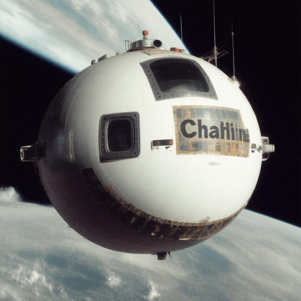 Click to view larger image AI-created image of Apollo 10 command module