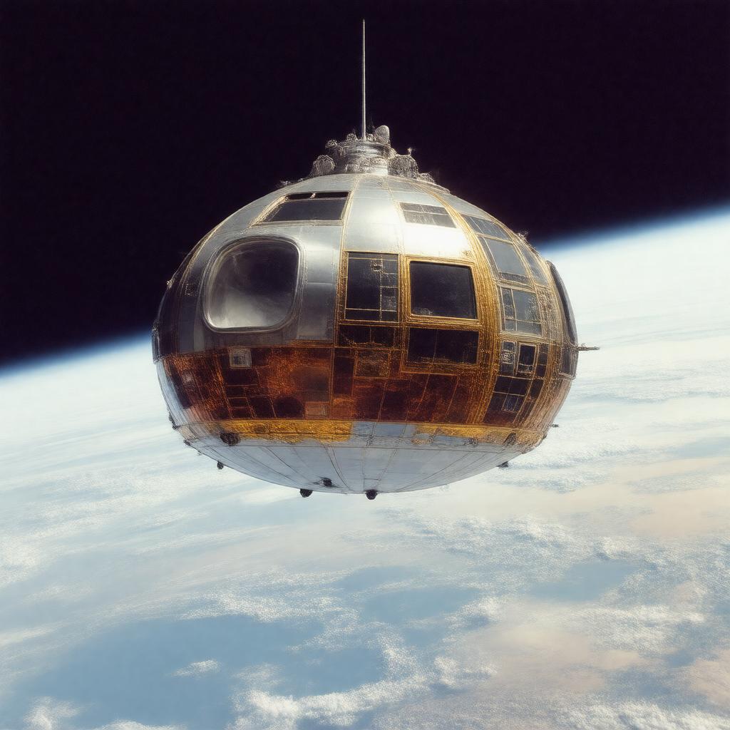 AI-created image of Apollo 11 Command Module