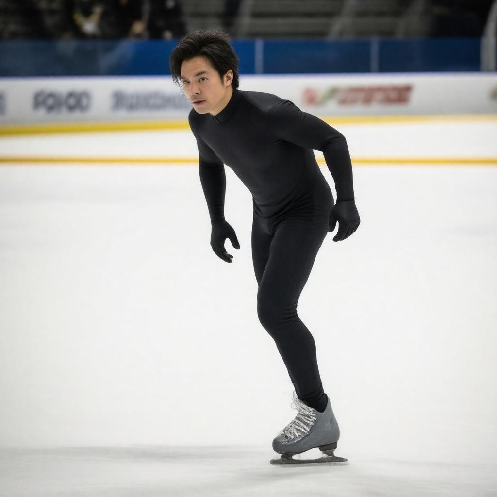 AI-created image of Apolo Ohno