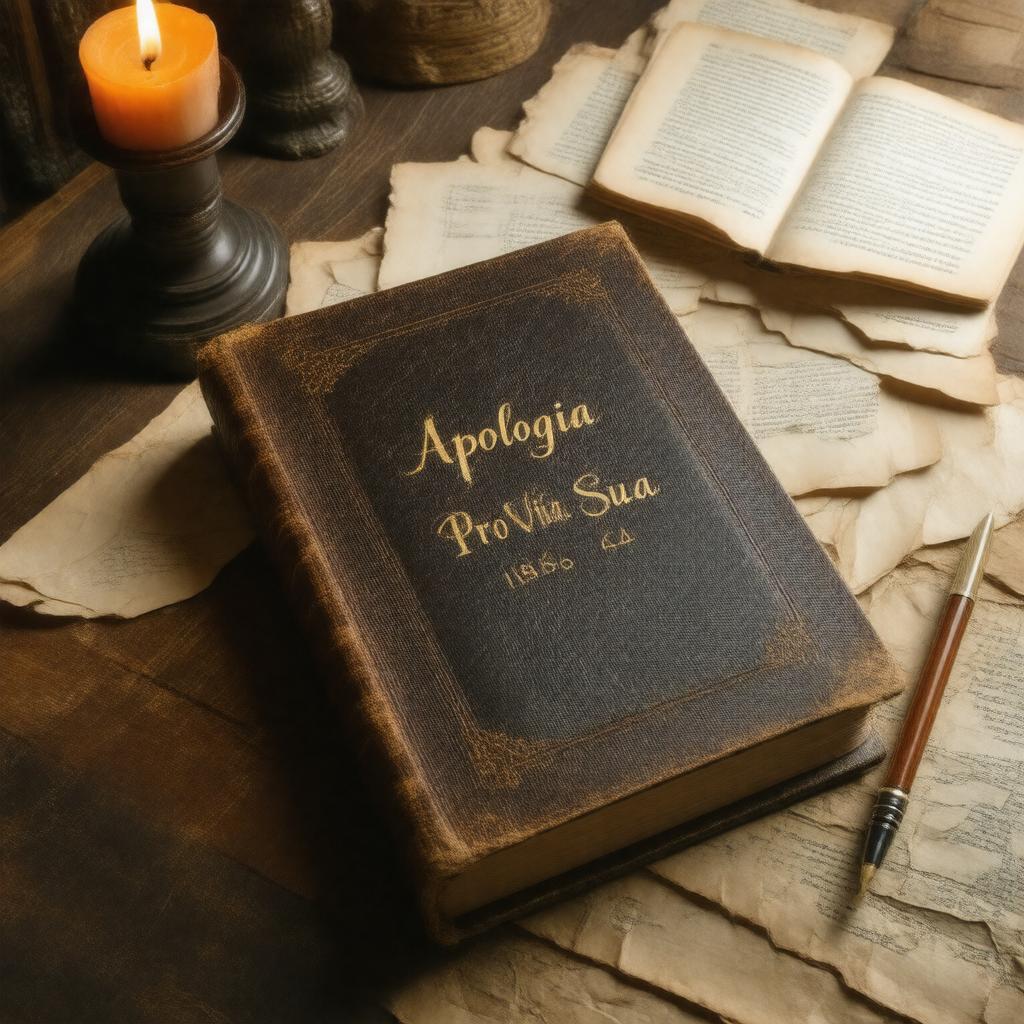 Click to view larger image AI-created image of Apologia Pro Vita Sua