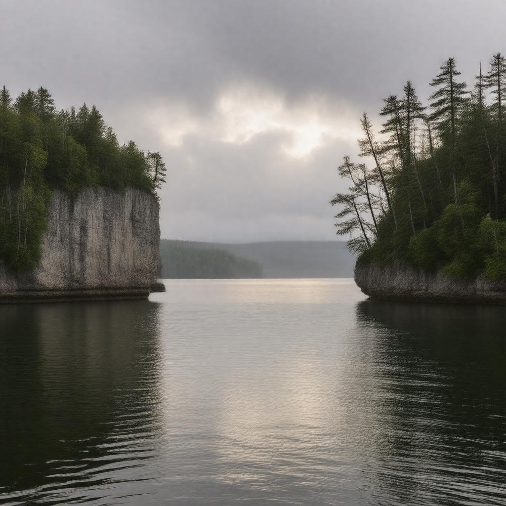AI-created image of Apostle Islands