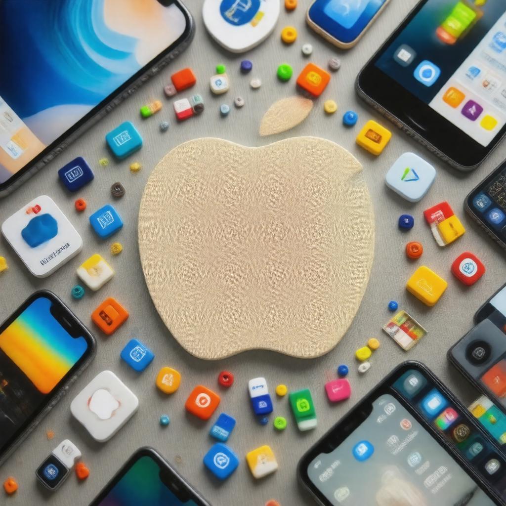 Click to view larger image AI-created image of App Store