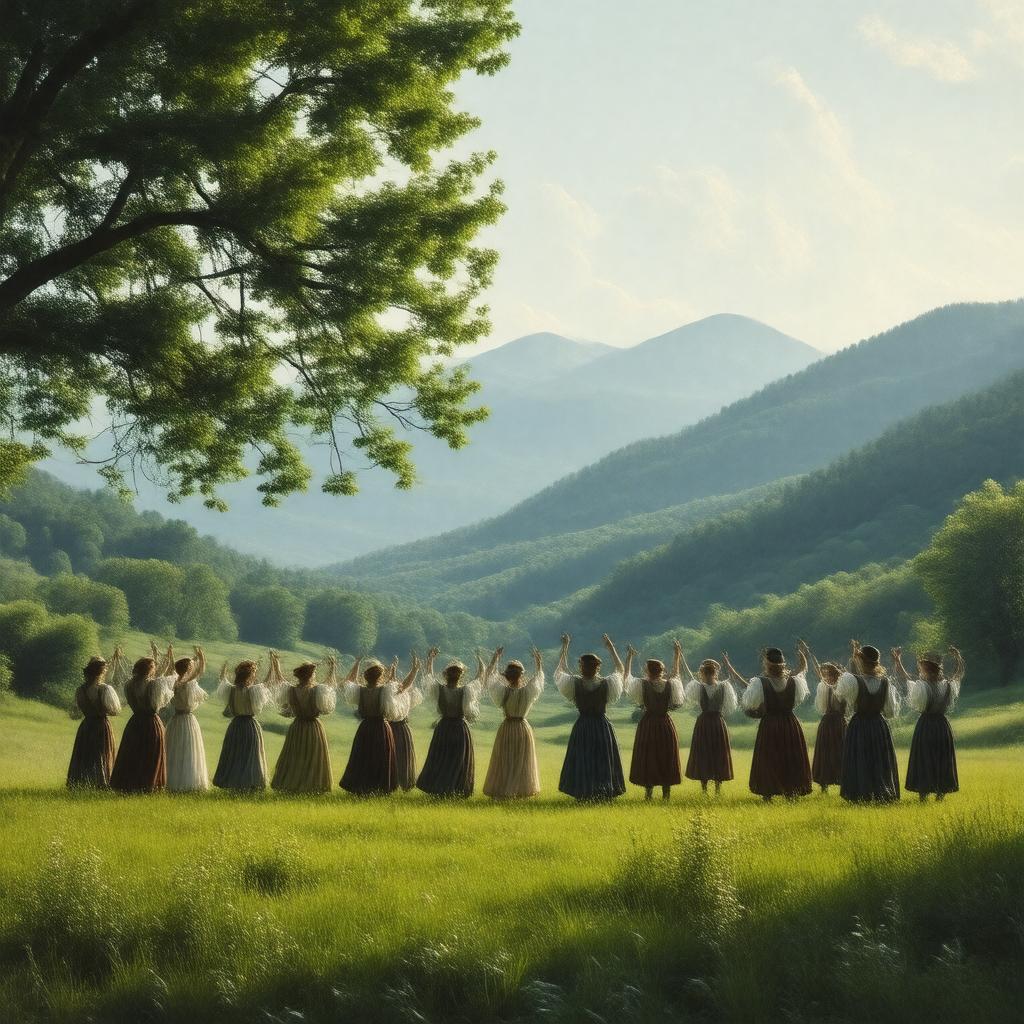 AI-created image of Appalachian Spring
