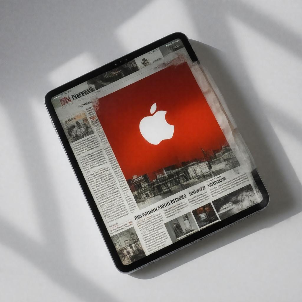 Click to view larger image AI-created image of Apple News+
