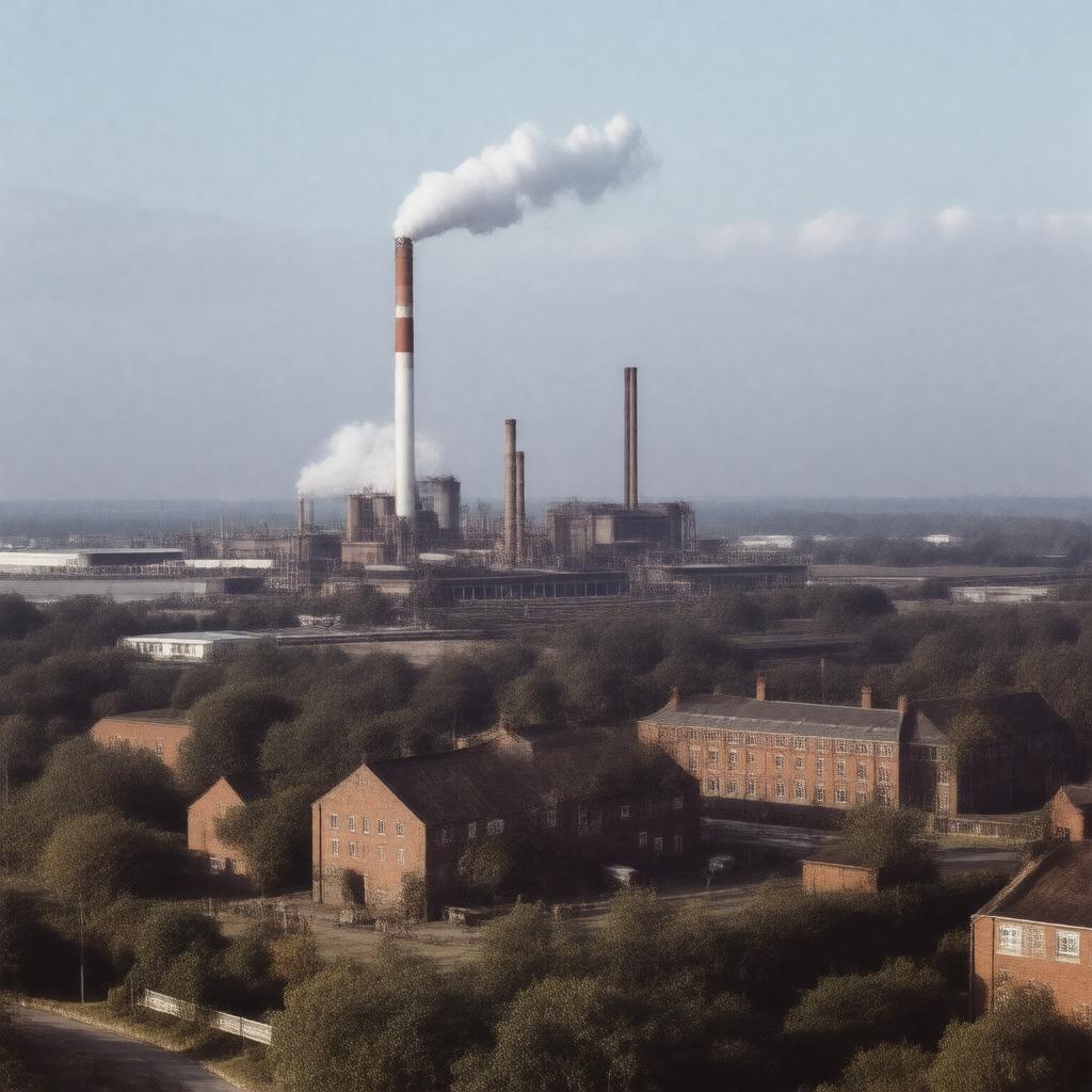 AI-created image of Appleby-Frodingham Steel Company