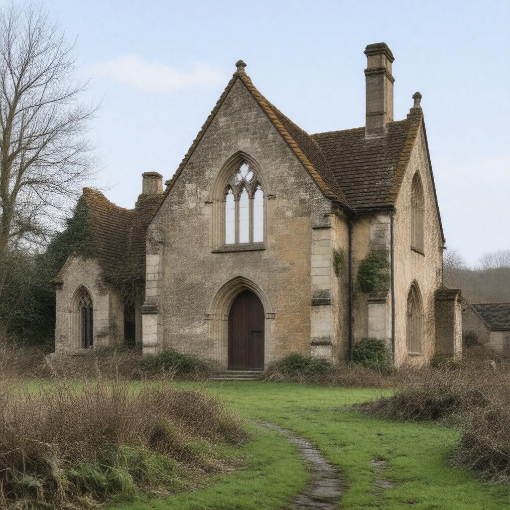 AI-created image of Appleton House, Norfolk