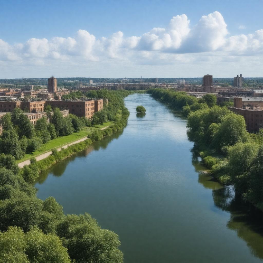 AI-created image of Appleton, Wisconsin, United States