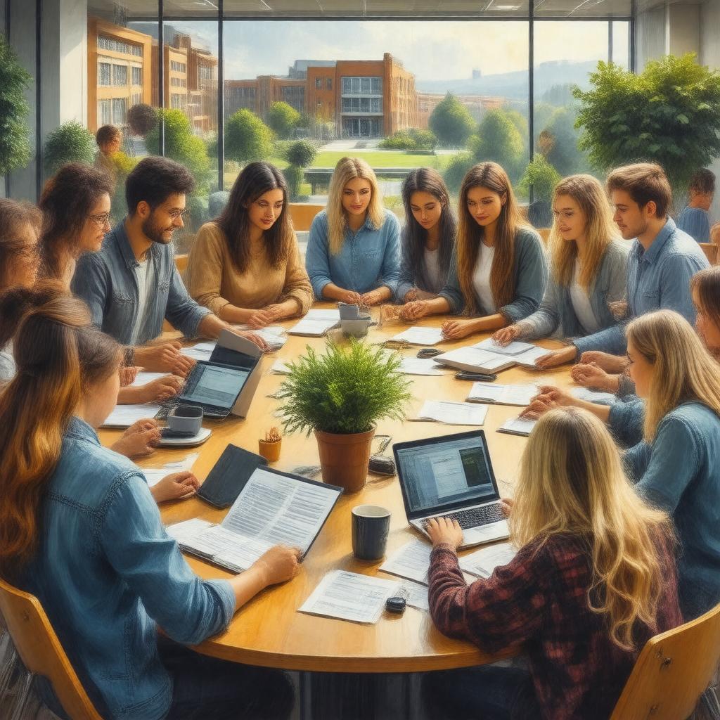 Click to view larger image AI-created image of Applied Sociology