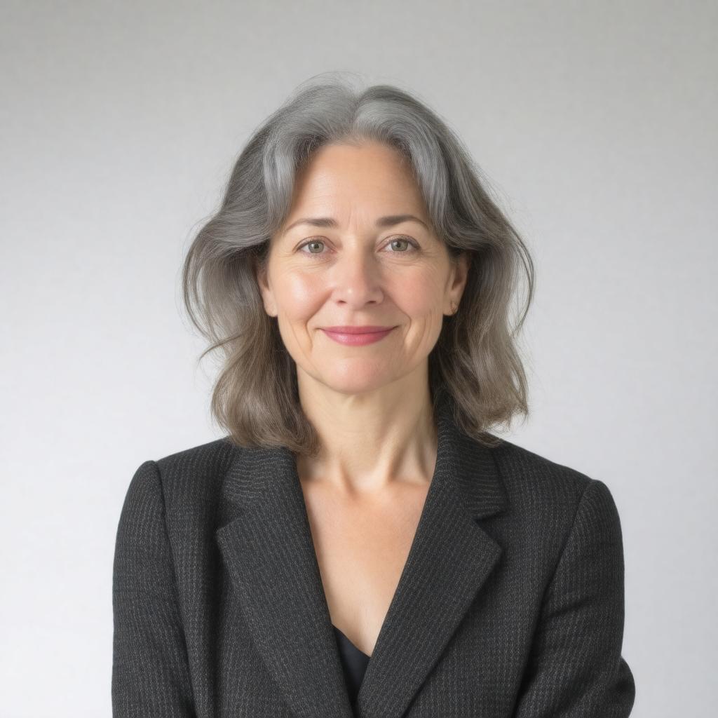 AI-created image of April De Angelis